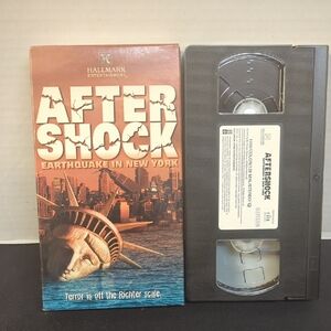 4/$20 Aftershock Earthquake In New York VHS Disaster Movie Hallmark